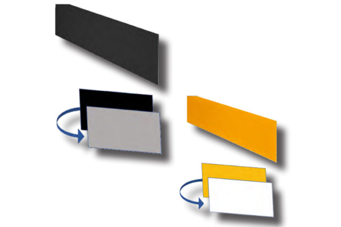 Contremarche Aluminium composite réversible accessibilité handicap en ERP – Image 4