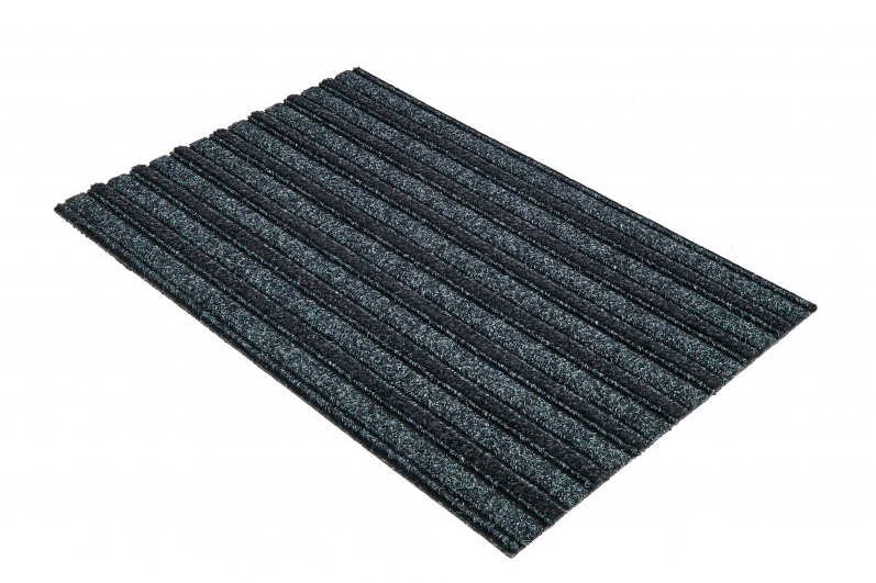 Tapis d'entrée intérieur absorbant et antisalissure pour trafic