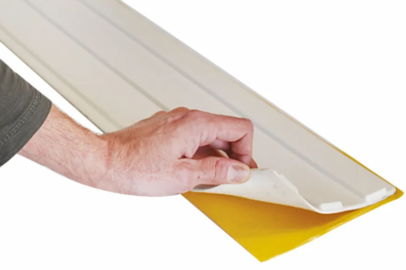 Bande de guidage en résine polyuréthane 4 cannelures BAO intérieur - Adhésive – Image 2